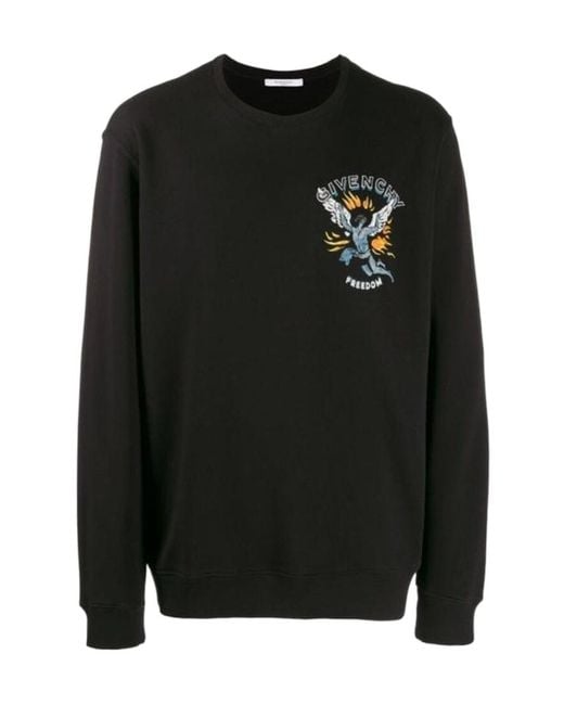 Givenchy Black Rib Round-Necked Sweater for men