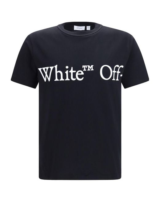 Off-White c/o Virgil Abloh Black Short-Sleeved T-Shirt for men