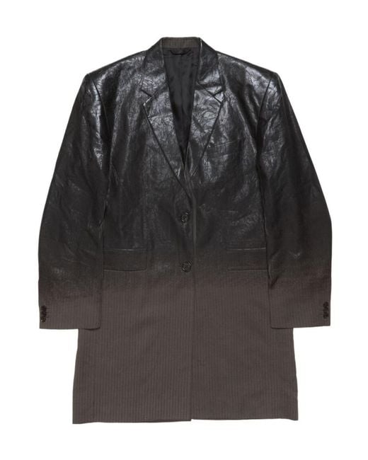 Acne Black Long-Sleeved Coat