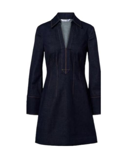 Veronica Beard Blue Denim Dress