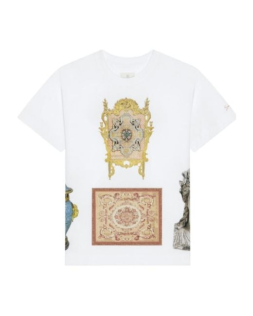 Givenchy White Short-Sleeved T-Shirt for men
