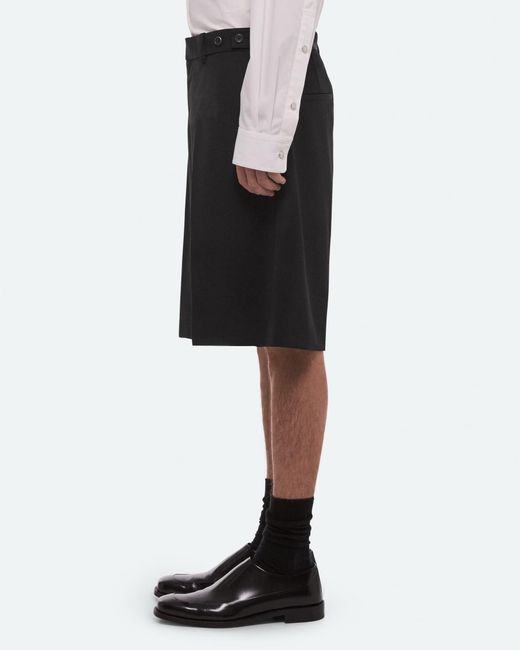 Helmut Lang Black Wardrobe Shorts for men