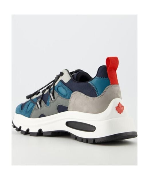 DSquared² Blue Round Head Professional Sports Shoes for men