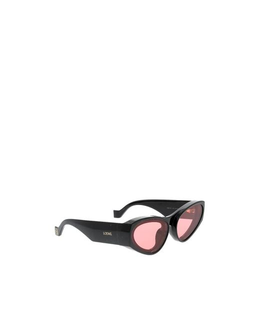 Loewe Pink Cat Eye Frame Sunglasses