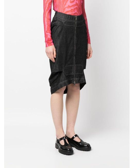 Vivienne Westwood Black Denim Skirt