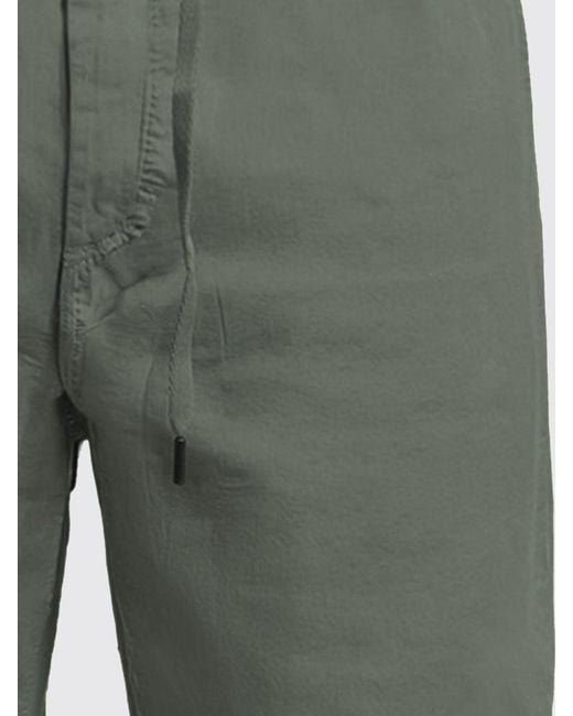 Boss Gray Relaxed Fit Drawstring Shorts for men