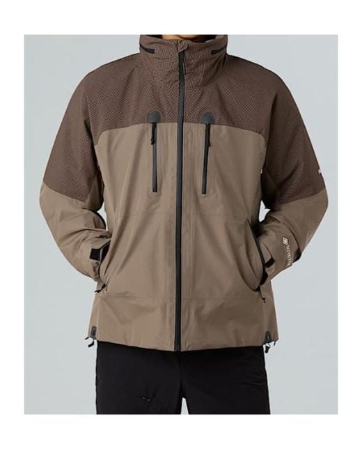 The North Face Brown Tnf Eg Devils Thumb Gore-Tex Jacket for men