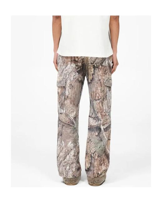 Represent Green Cargo Pants for men