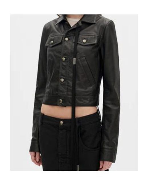 Ann Demeulemeester Black Ilmi Blouson