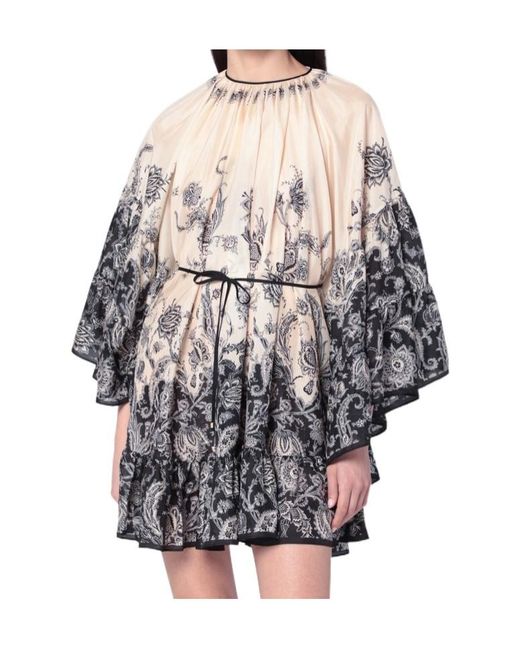 ワンピース ZIMMERMANN RHIANNON PRINTED COTTON MINI DRESS Zimmermann Rhiannon Billow Mini Dress | Shopbop