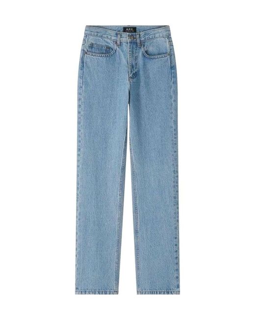 A.P.C. Blue Belt Loop Denim Trousers