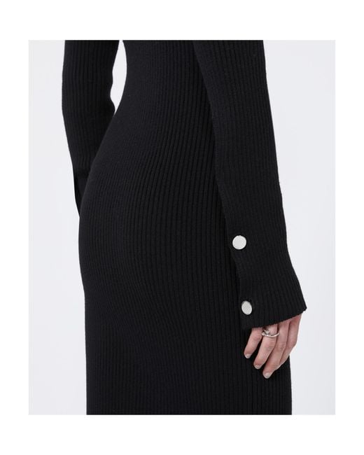 Sportmax Black Garibo Knitted Dress