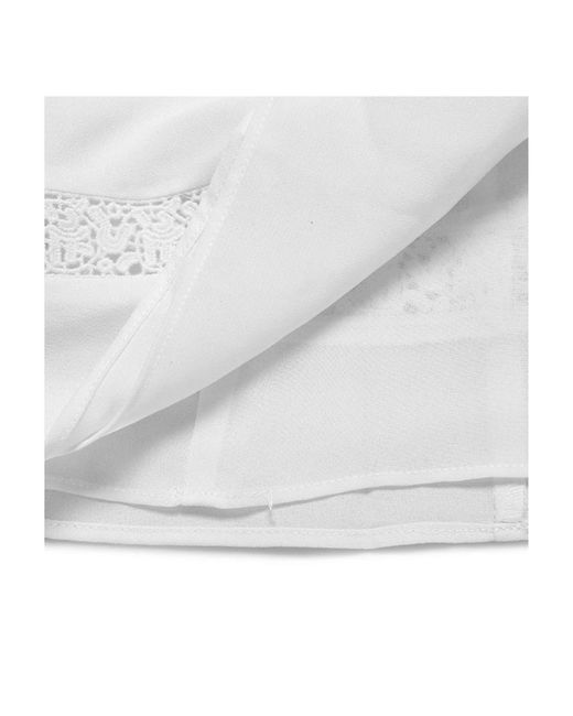 Armani Jeans White Emblem Skirt