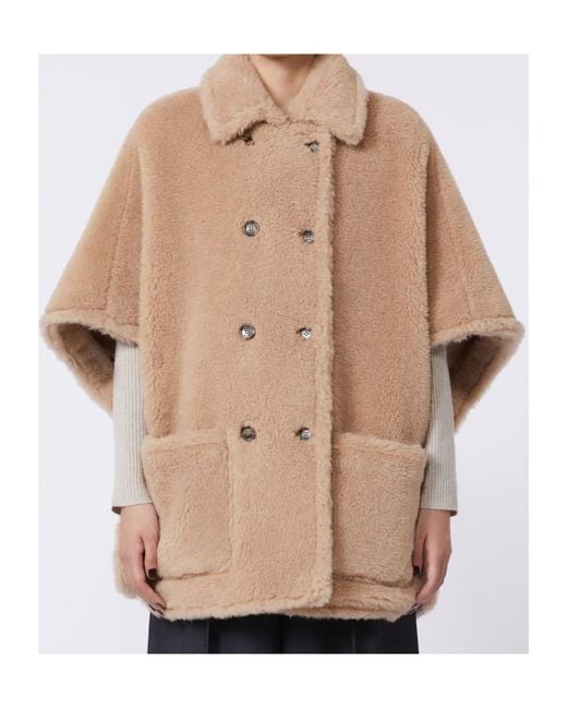 Max Mara Natural Cavallo4 Cape