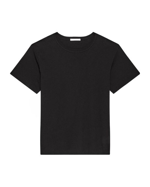 Helmut Lang Black Crew Neck Short-Sleeved T-Shirt for men