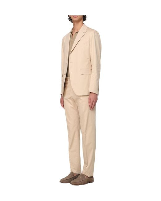 Tagliatore Natural Button Suit for men