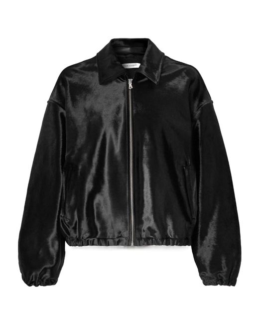 Nour Hammour Black Luna Cow Hair Jacket