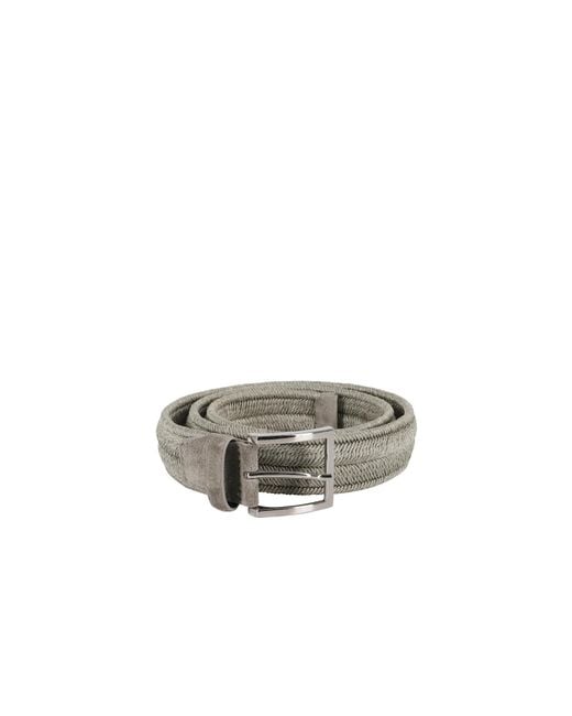 Orciani Multicolor Woven Belt for men