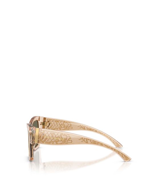 Dolce & Gabbana Natural Eyewear Square Frame Sunglasses