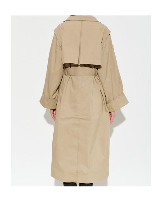 AllSaints Natural Long-Sleeved Coat