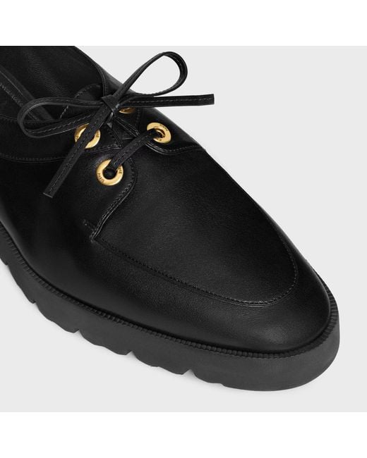 Céline Black Deck Loafer for men
