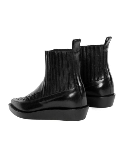Ann Demeulemeester Black Ro Chelsea Boots for men