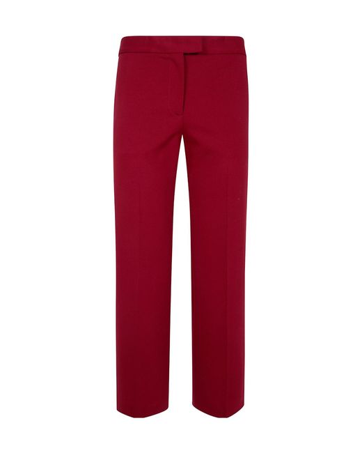 Liviana Conti Red Jeremy Trousers