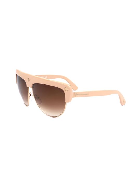 Tom Ford Pink Geometric Sunglasses