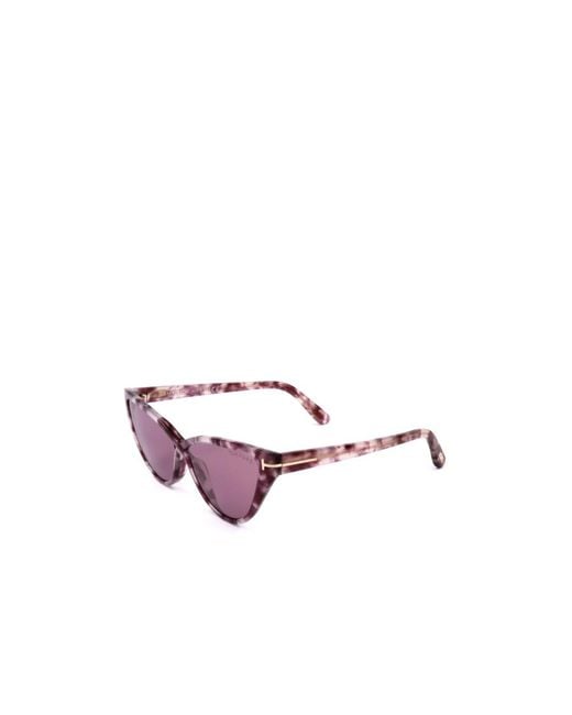 Tom Ford Pink Logo Sunglasses