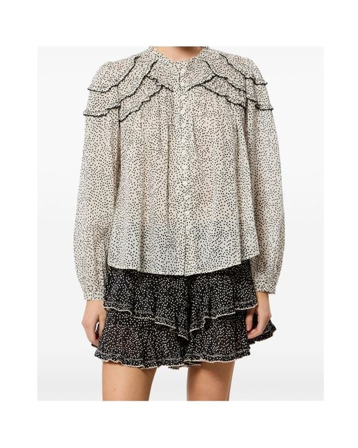 Isabel Marant White Christa Top
