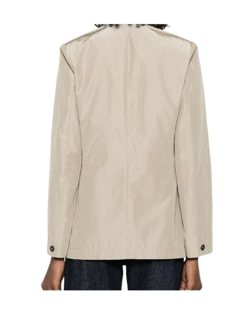 Forte_forte Natural Single-Breasted Blazer