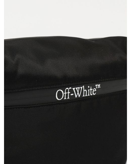 Off-White c/o Virgil Abloh Black Outdoor Zip-Up Belt Bag for men
