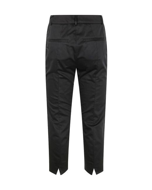 Peserico Black Tapered Trousers