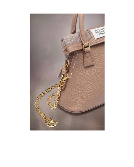 Maison Margiela Natural 5Ac Micro Shoulder Bag
