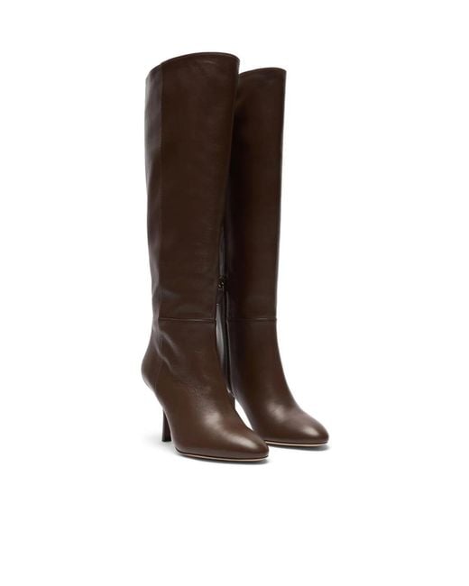 Stuart Weitzman Brown Madison Boot 85