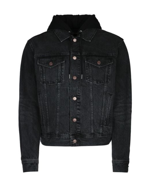Celine Trucker Jacket in Black for Men | Lyst