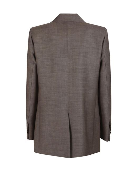 Blazé Milano Brown Blazé Milano Aile Everyday Double-Breasted Blazer