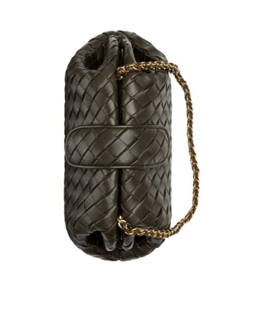 Bottega Veneta Green Teen Lauren 1980 With Chain