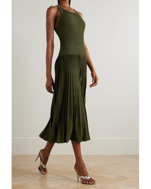 Alaïa Black Knitted Maxi Dress