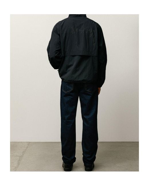 Stussy Blue Long Sleeve Jacket for men