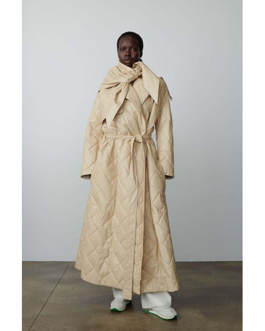 The Row Natural Quilted Windbreaker