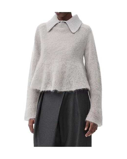 Loewe Gray Polo Jumper