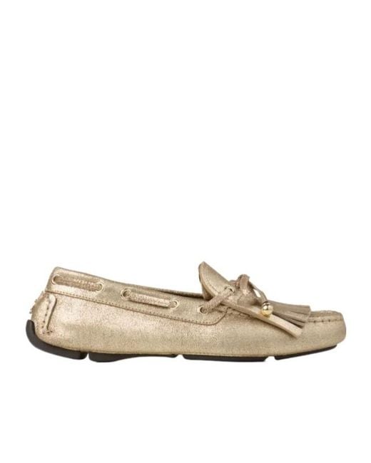 Jimmy Choo Natural Manon Loafers