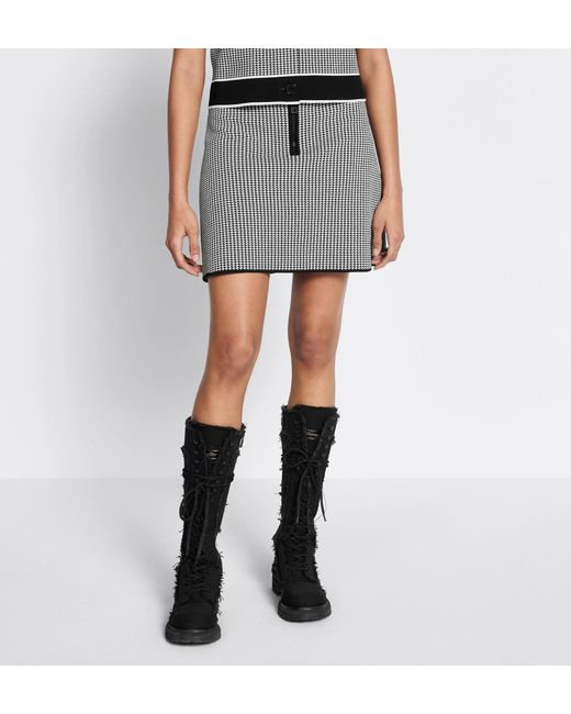 Dior Gray Miniskirt