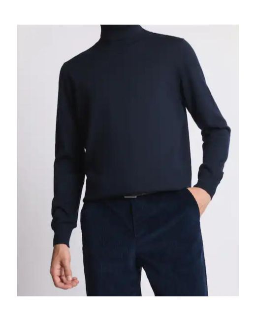 Fay Blue Turtleneck Knitwear for men