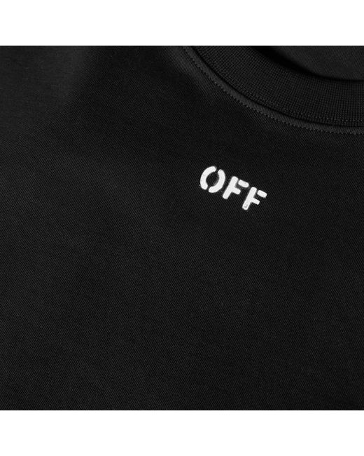 Off-White c/o Virgil Abloh Black Slim Fit T-Shirt for men