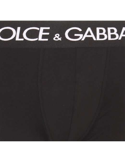 Dolce & Gabbana Black Boxer Briefs Two-Pack for men