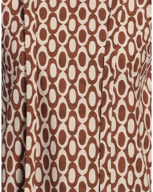 Max Mara Brown Two-Toned Sleeveless Top