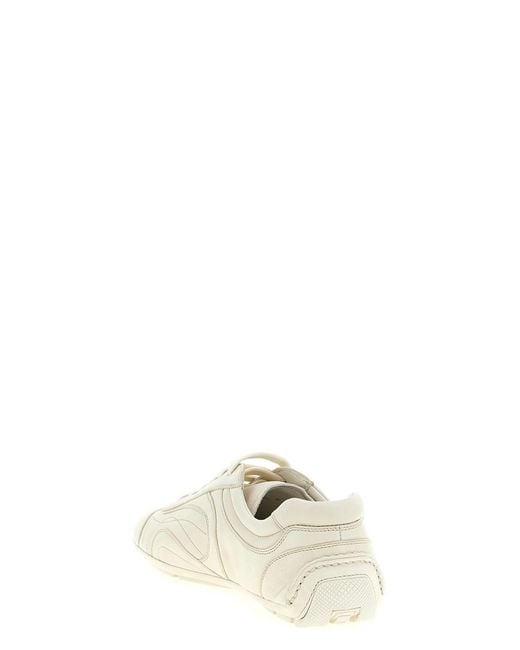 Prada White Montecarlo Re-Edition 2005 Lace-Up Sneakers for men