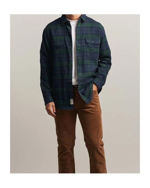 Polo Ralph Lauren Green Long-Sleeved Shirt for men